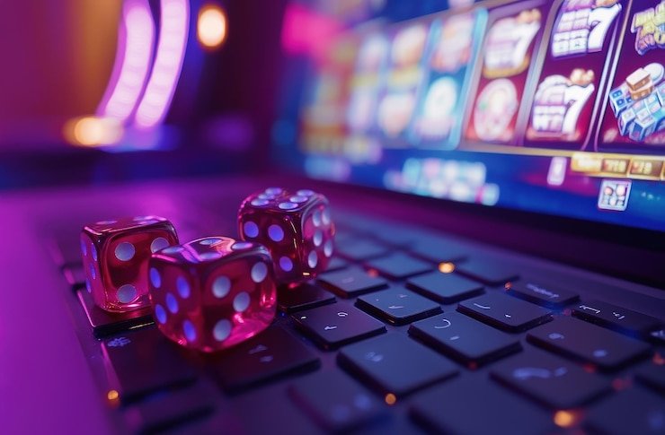 Ilustrasi permainan bertanggung jawab dengan fitur pengaturan taruhan dan durasi di platform bizz77game